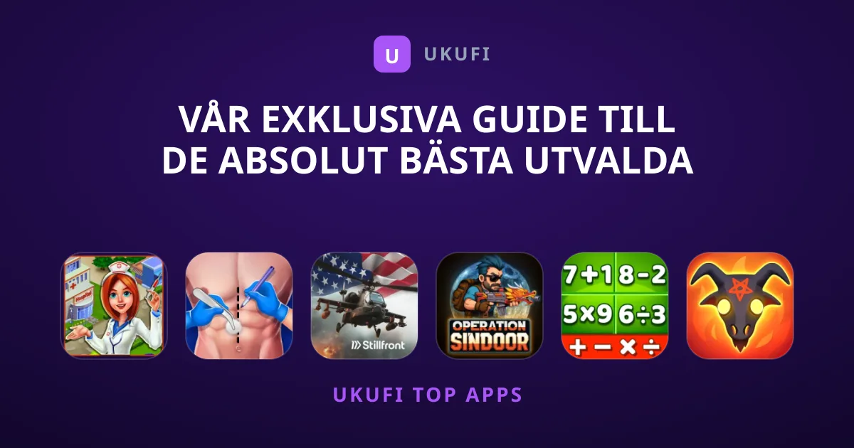 Vår exklusiva guide till de absolut bästa utvalda Spel
